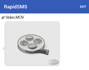 rapidsms-send-video